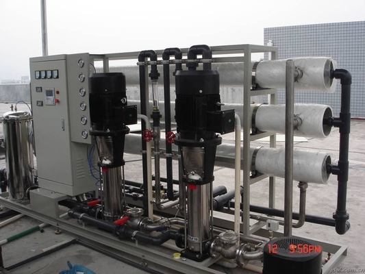 পানীয় জলের জন্য PLC 10000L/H RO জল চিকিত্সা বিপরীত অসমোসিস সিস্টেম