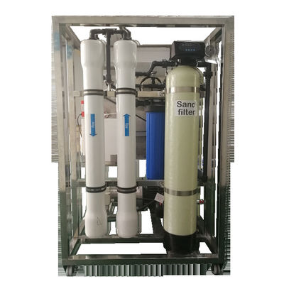4KW সমুদ্রের জল RO উদ্ভিদ, 500LPD সমুদ্রের জল পরিশোধন করার জন্য উদ্ভিদ