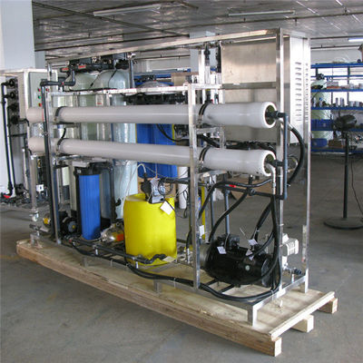 4KW সমুদ্রের জল RO উদ্ভিদ, 500LPD সমুদ্রের জল পরিশোধন করার জন্য উদ্ভিদ