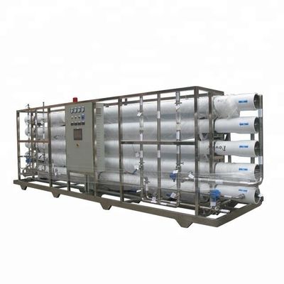 1.65kw কনটেইনারাইজড ওয়াটার ট্রিটমেন্ট প্ল্যান্ট, SS304 3000 lph rO plant