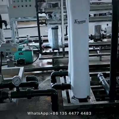 ওয়েল ওয়াটার RO সিস্টেম ডিসালিনেশনের জন্য পিএলসি ব্র্যাকিশ ওয়াটার ওয়াটার ফিল্টারেশন সিস্টেম