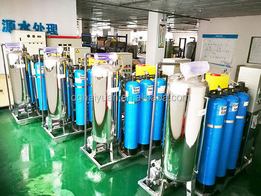 FRP ন্যানো ফিল্ট্রেশন ওয়াটার ট্রিটমেন্ট 10m3/Hr গ্রান্ডফস পাম্প দিয়ে