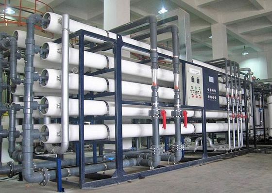 FRP ন্যানো ফিল্ট্রেশন ওয়াটার ট্রিটমেন্ট 10m3/Hr গ্রান্ডফস পাম্প দিয়ে