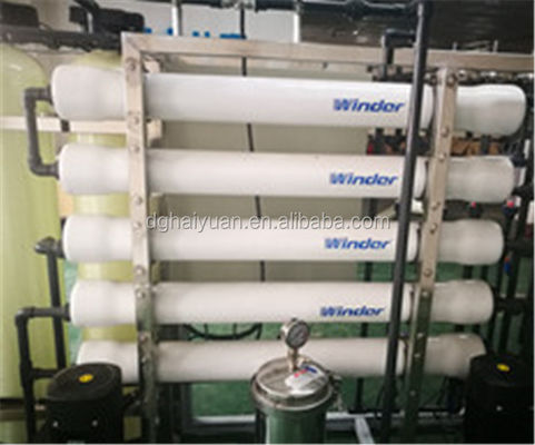 UPVC প্রেসার পাইপ সহ কমার্শিয়াল রিভার্স অসমোসিস RO প্ল্যান্ট 500 LPH
