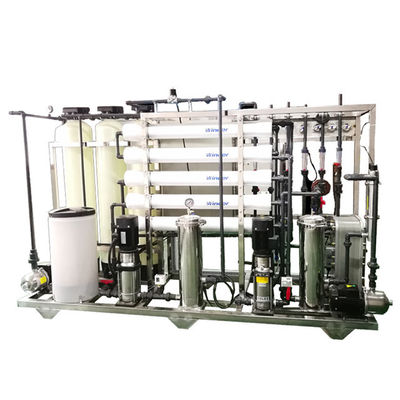 UPVC প্রেসার পাইপ সহ কমার্শিয়াল রিভার্স অসমোসিস RO প্ল্যান্ট 500 LPH