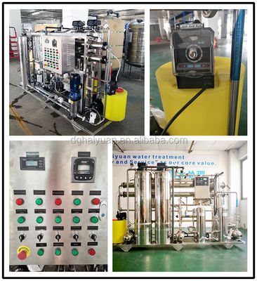 1000PPM ইন্ডাস্ট্রিয়াল রিভার্স অসমোসিস ওয়াটার সিস্টেম, ডিওনিজড ওয়াটার ইকুইপমেন্ট