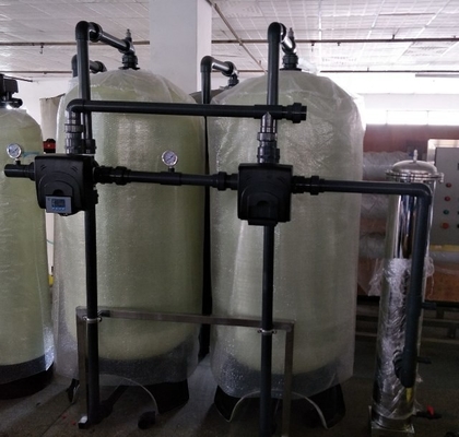 2500L/H কার্বন ইস্পাত স্টেইনলেস স্টীল সক্রিয় কার্বন কোয়ার্টজ বালি ফিল্টার