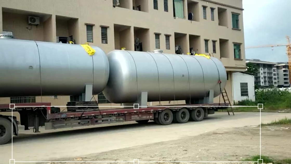 2500L/H কার্বন ইস্পাত স্টেইনলেস স্টীল সক্রিয় কার্বন কোয়ার্টজ বালি ফিল্টার